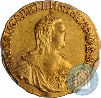 Picture 1 rouble 1756 year  