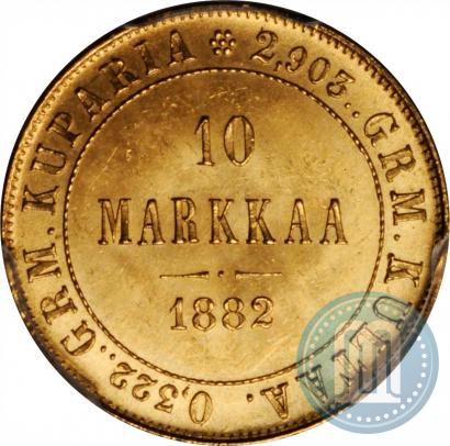 Фото 10 марок 1882 года S 