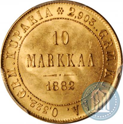 Picture 10 markkaa 1882 year S 