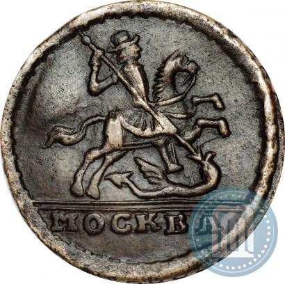 Фото 1 копейка 1729 года МОСКВА 