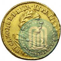 Фото 2 рубля 1720 года  