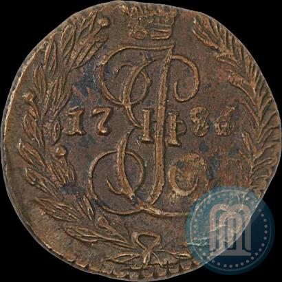 Фото Полушка 1786 года ЕМ 
