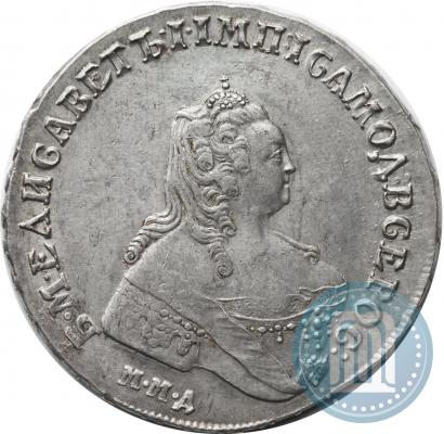 Picture 1 rouble 1754 year ММД-ЕI 