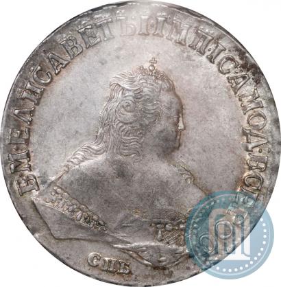 Picture 1 rouble 1749 year СПБ 