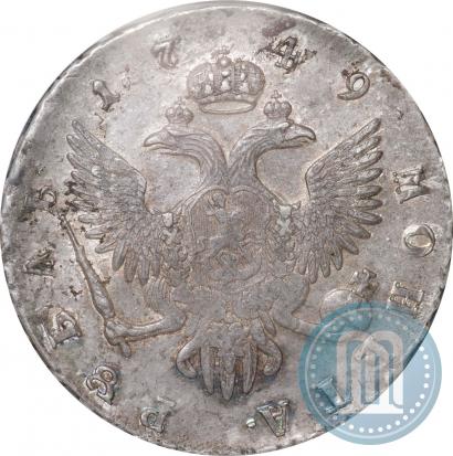Picture 1 rouble 1749 year СПБ 