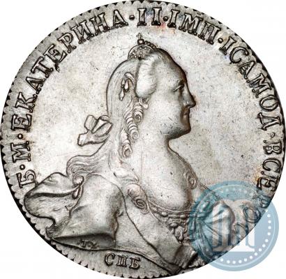 Picture 1 rouble 1771 year СПБ-АШ 