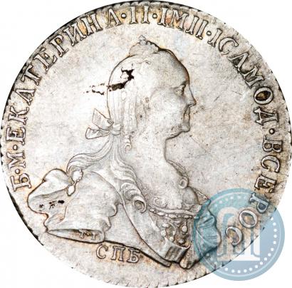 Фото Полтина 1773 года СПБ-ЯЧ 