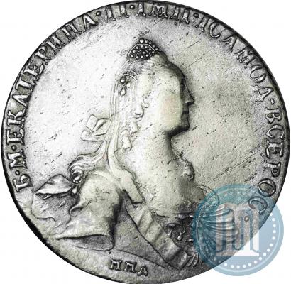 Фото 1 рубль 1775 года ММД-СА 
