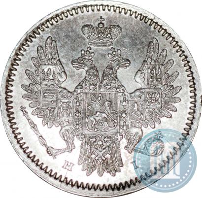 Picture 5 kopecks 1855 year СПБ-НІ 