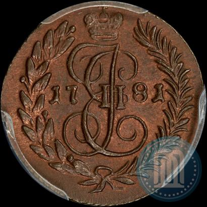 Фото Полушка 1781 года КМ 