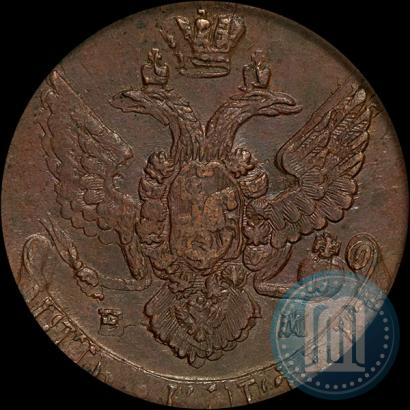 Picture 5 kopecks 1788 year ЕМ 
