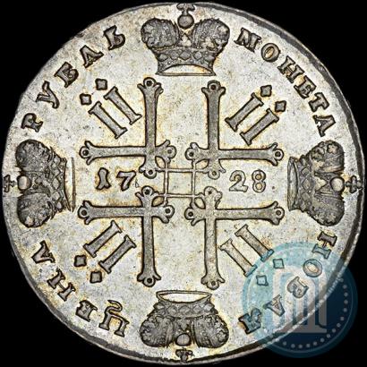 Picture 1 rouble 1728 year  "Type of 1728"