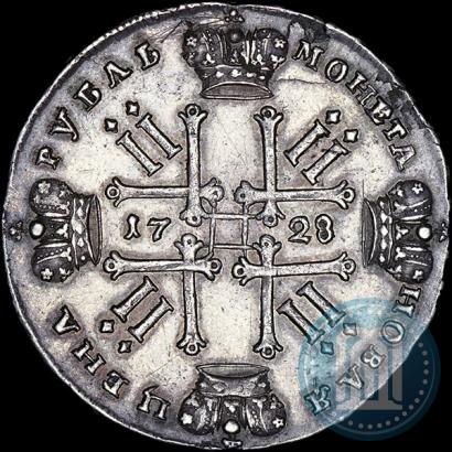 Picture 1 rouble 1728 year  "Type of 1728"