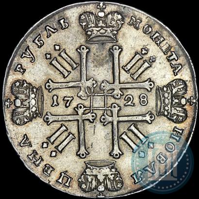 Picture 1 rouble 1728 year  "Type of 1728"