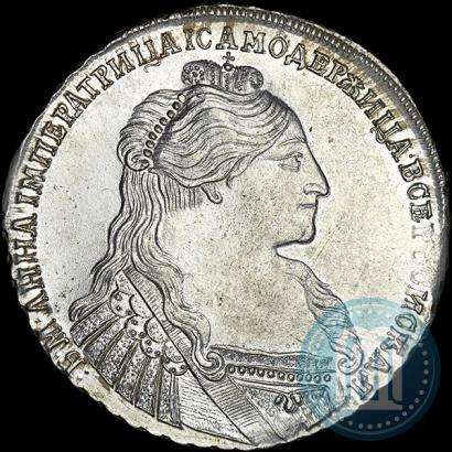 Фото 1 рубль 1735 года  