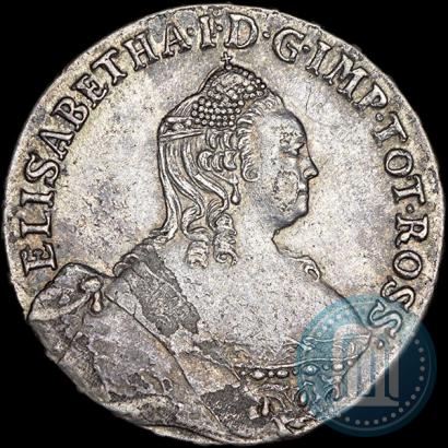 Picture 24 kopecks 1757 year  "For Livonia"
