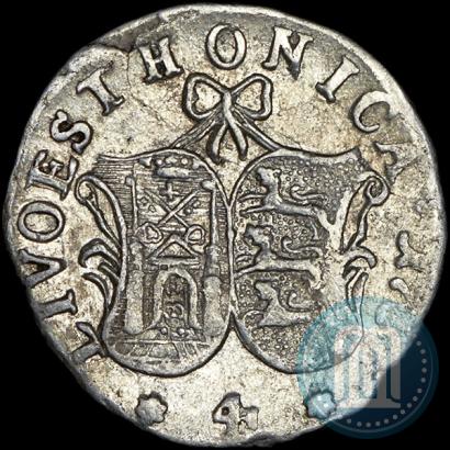 Фото 4 копейки 1757 года  "Ливонез"