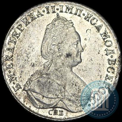 Picture Poltina 1787 year СПБ-ЯА 