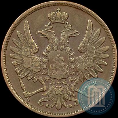 Фото 2 копейки 1855 года ВМ 