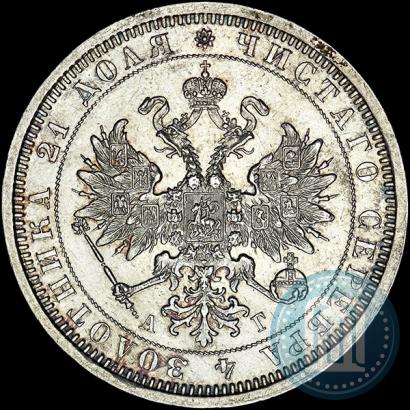 Picture 1 rouble 1885 year СПБ-АГ 