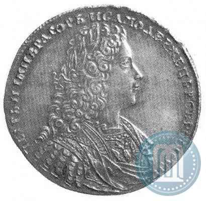 Picture 1 rouble 1728 year  "Type of 1728"