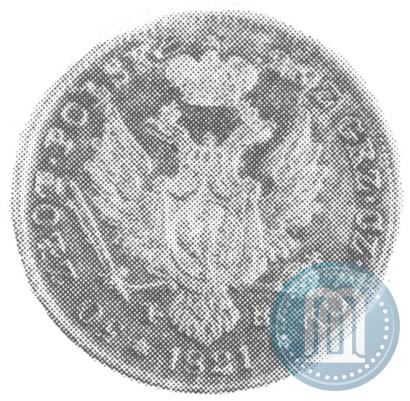 Фото 50 злотых 1821 года IB 
