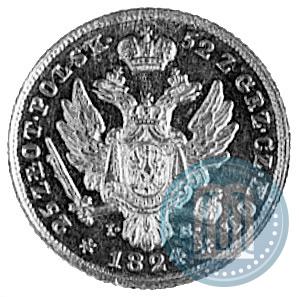 Picture 25 złotych 1824 year IB 
