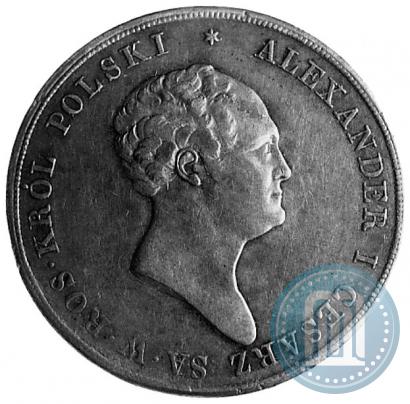 Picture 10 złotych 1824 year IB 
