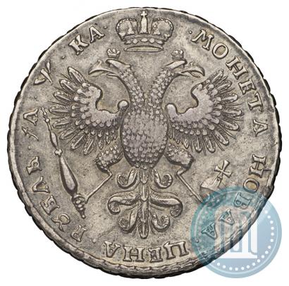 Picture 1 rouble 1721 year K "Portrait with shoulder straps"