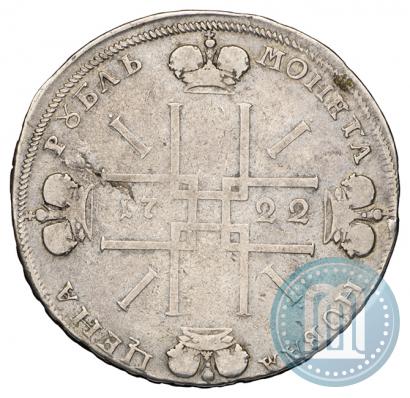 Picture 1 rouble 1722 year  