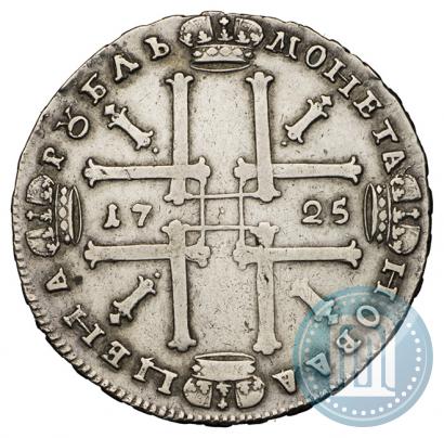 Picture 1 rouble 1725 year  "Portrait in ancient armour"