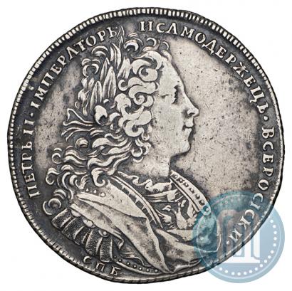 Picture 1 rouble 1727 year СПБ "Petersburg type"