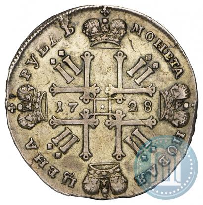 Фото 1 рубль 1728 года  "Тип 1728"