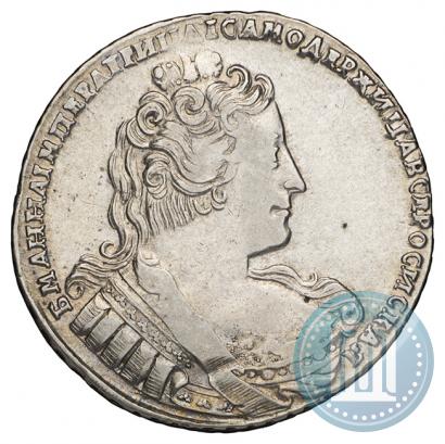 Picture 1 rouble 1733 year  