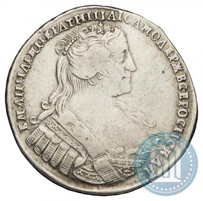 Фото Полтина 1733 года  