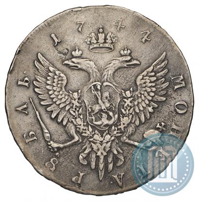 Picture 1 rouble 1744 year ММД 