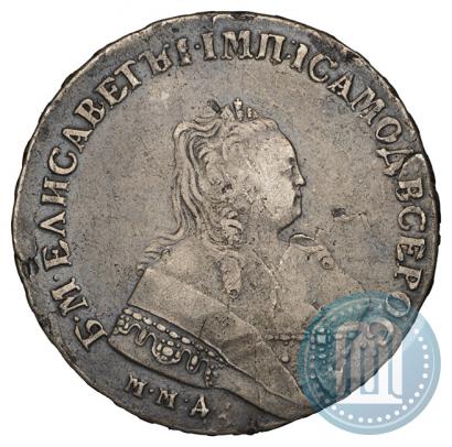 Picture 1 rouble 1749 year ММД 