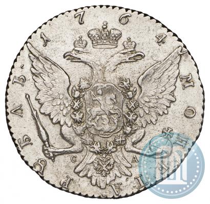 Фото 1 рубль 1764 года СПБ-СА 