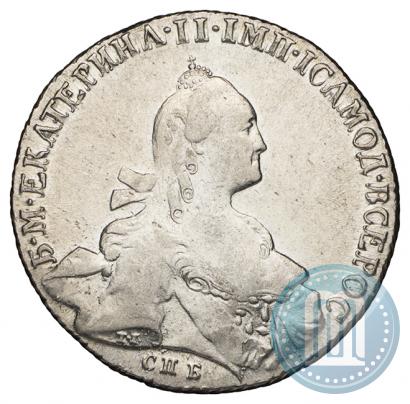 Фото 1 рубль 1766 года СПБ-ЯI 