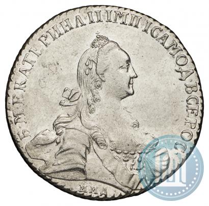 Фото 1 рубль 1768 года ММД-EI 