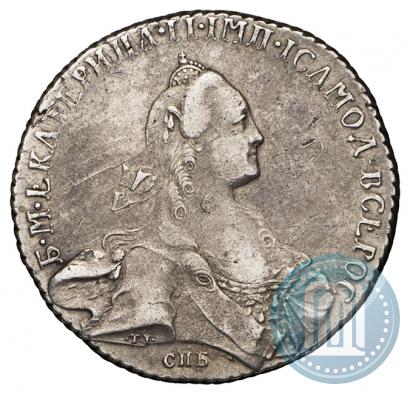 Picture 1 rouble 1768 year СПБ-СА 