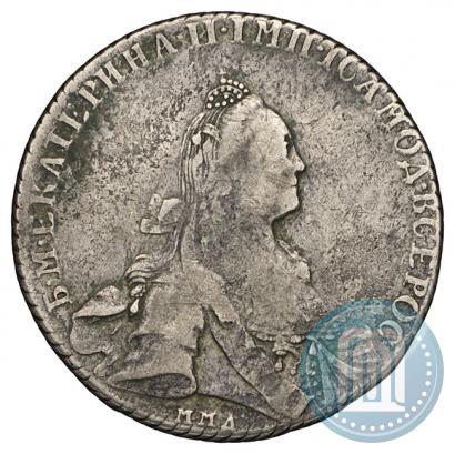 Фото 1 рубль 1770 года ММД-ДМ 