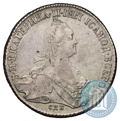 Picture 1 rouble 1773 year СПБ-ФЛ 