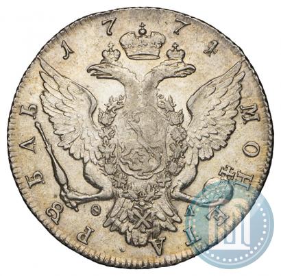 Picture 1 rouble 1774 year СПБ-ФЛ 