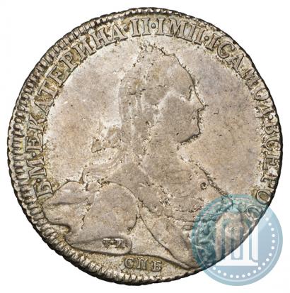 Picture 1 rouble 1776 year СПБ-ЯЧ 