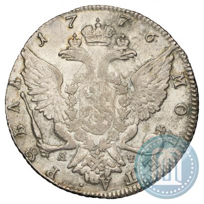 Picture 1 rouble 1776 year СПБ-ЯЧ 
