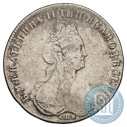 Picture 1 rouble 1781 year СПБ-ИЗ 