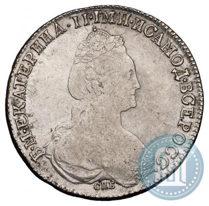 Фото 1 рубль 1782 года СПБ-ИЗ 