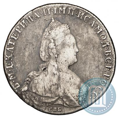 Picture 1 rouble 1786 year СПБ-ЯА 