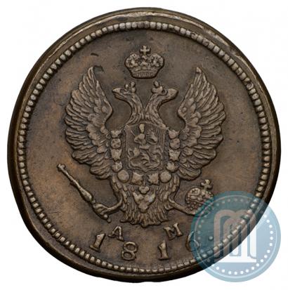 Picture 2 kopecks 1816 year КМ-АМ 